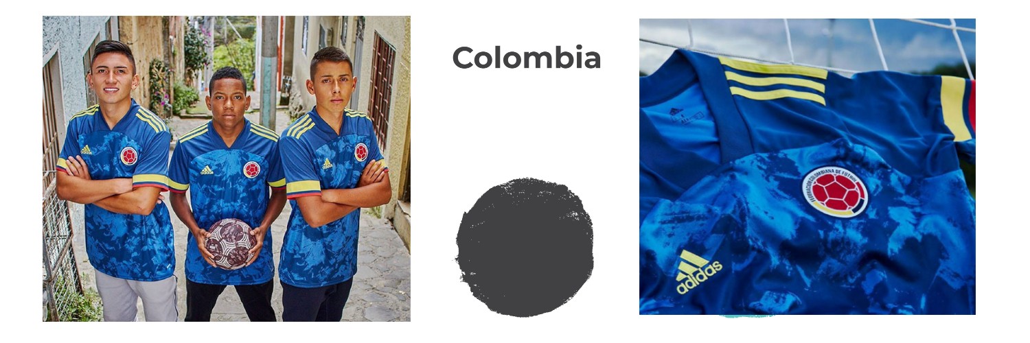 camiseta Colombia replica