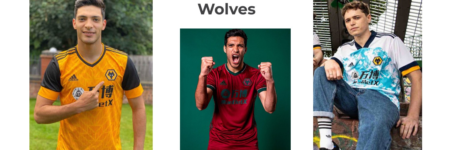 camiseta Wolves replica